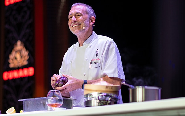 Michel Roux cooking demonstration