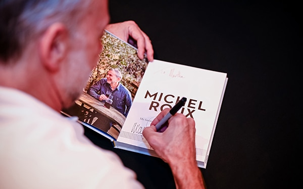 Michel Roux book signing