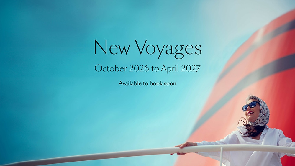 New voyages available to book soon